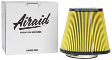 Load image into Gallery viewer, Airaid Universal Air Filter - Cone 6in Flange x 10-3/4x7-3/4in B x 7x4in T x 9in H - Synthaflow