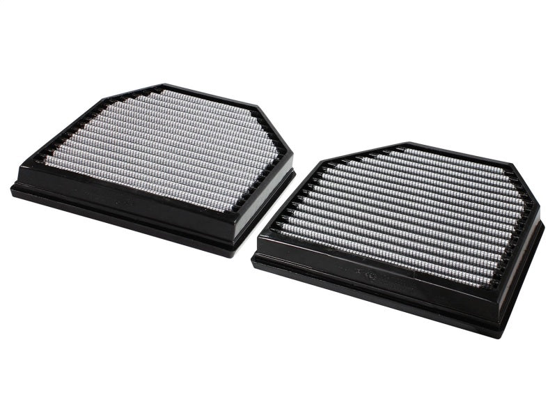 aFe MagnumFLOW OEM Replacement Air Filter PRO Dry S 2015 BMW M3/M4 (F80/F82) 3.0L S55 (tt) Qty. 2 - GTR Auto