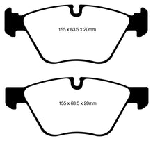 Load image into Gallery viewer, EBC 08-10 BMW 128 3.0 Yellowstuff Front Brake Pads - GTR Auto