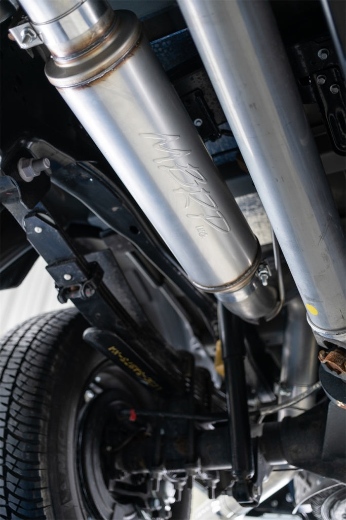 MBRP 2017+ Ford F-250/F-350 6.2L/7.3L Super/Crew Cab Single Side 4in T304 Catback Exhaust - GTR Auto