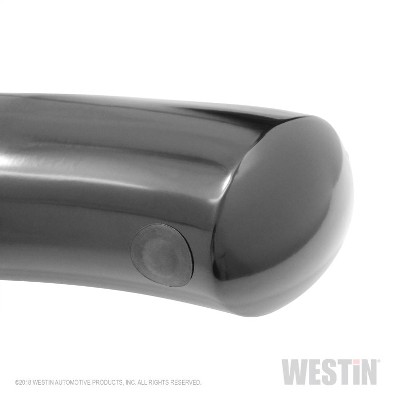 Westin 18-20 Jeep Wrangler JL 2DR PRO TRAXX 4 Oval Nerf Step Bars - Textured Black - GTR Auto