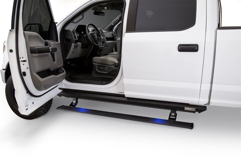 AMP Research 2015-2018 Ford F-150 SuperCrew PowerStep XL - Black - GTR Auto