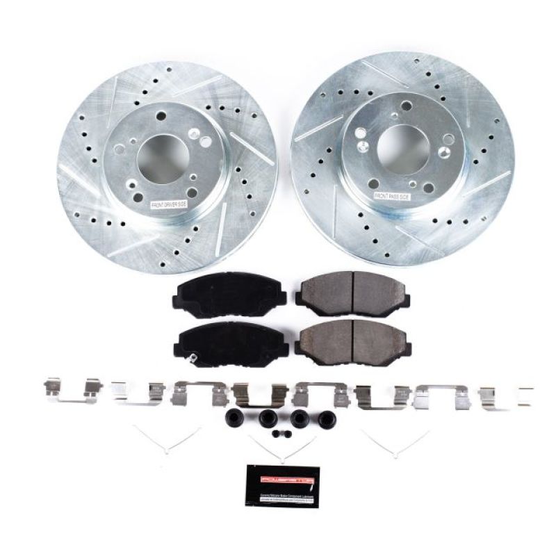 Power Stop 14-15 Acura ILX Front Z23 Evolution Sport Brake Kit - GTR Auto