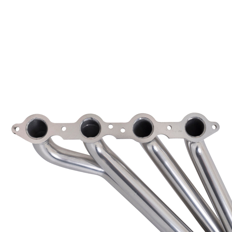 BBK 10-15 Camaro LS3 L99 Long Tube Exhaust Headers With Converters - 1-3/4 Silver Ceramic - GTR Auto