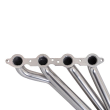 Load image into Gallery viewer, BBK 10-15 Camaro LS3 L99 Long Tube Exhaust Headers With Converters - 1-3/4 Silver Ceramic - GTR Auto
