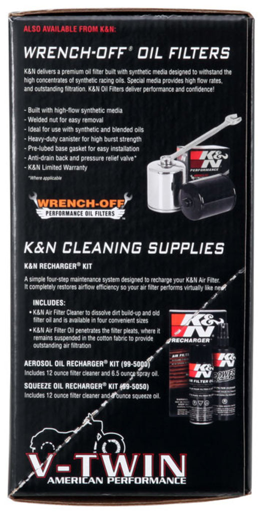 K&N 07-10 Harley-Davidson XL AirCharger Performance Intake