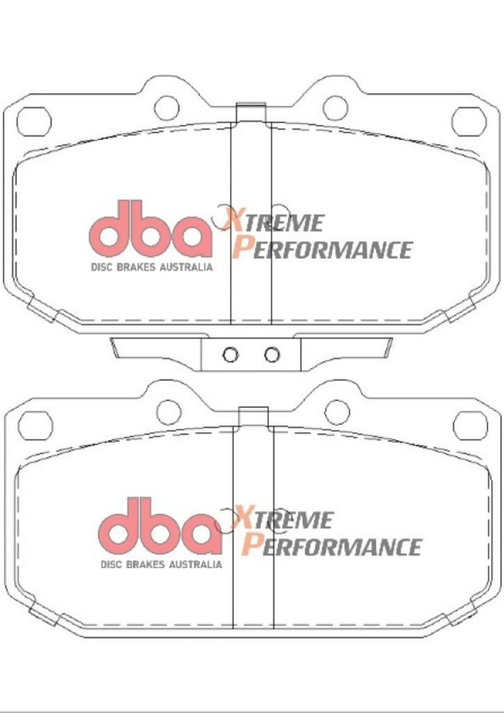 DBA 06-07 Subaru WRX XP650 Front Brake Pads - GTR Auto
