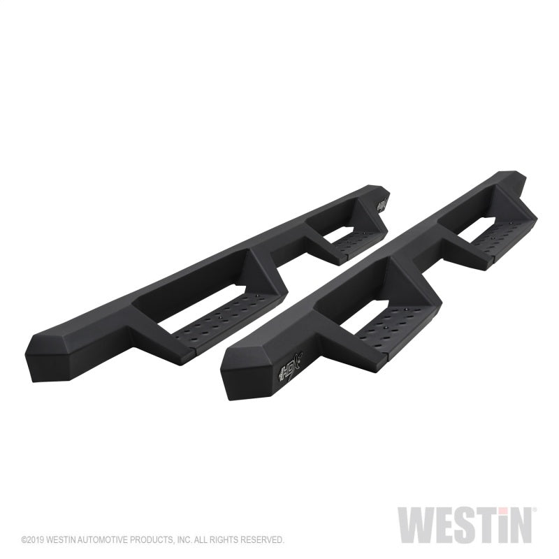 Westin HDX 05-20 Toyota Tacoma Drop Nerf Step Bars - Txt Black - GTR Auto