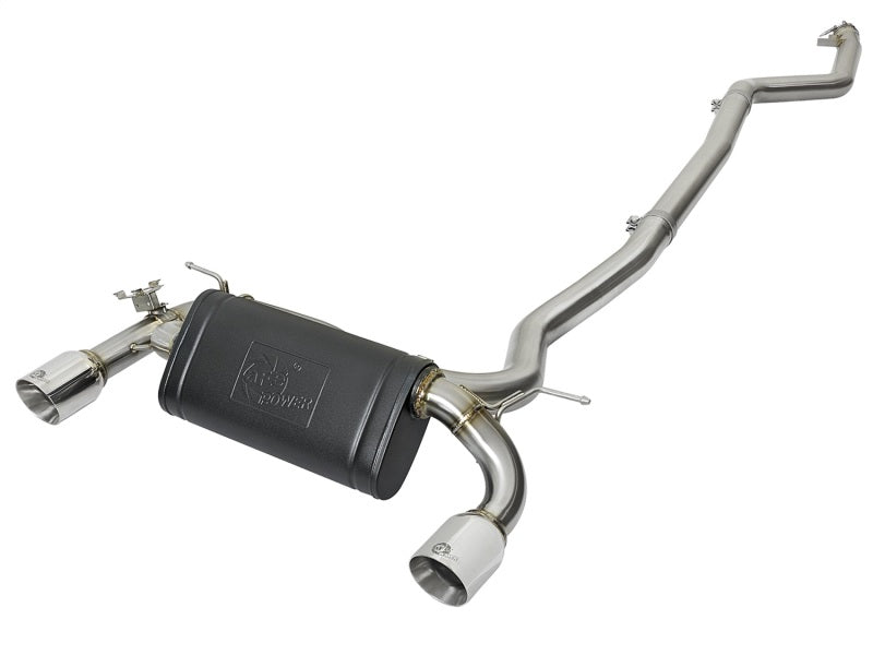 aFe POWER MACH Force-Xp 16-17 BMW 340i/340ix/ 3.0L 304 SS Cat-Back Exhaust System - GTR Auto
