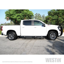 Load image into Gallery viewer, Westin 2019-2026 Chevy Silverado/Sierra 1500 Crew Cab Non LD PRO TRAXX 4 Oval Nerf Step Bars - Black - GTR Auto