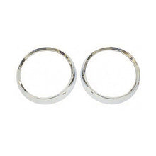 Load image into Gallery viewer, Omix Headlight Bezel Set Chrome 72-86 Jeep CJ Models - GTR Auto