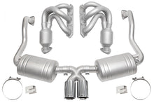 Load image into Gallery viewer, SOUL 00-04 Porsche 986 Boxster Street Exhaust Package - Polished Chrome Double Wall Tips