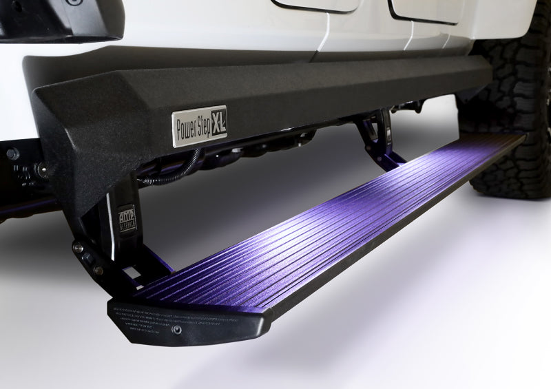 AMP Research 20-24 Jeep JT Gladiator (Launch/Overlnd/Rubicon/Sport/Sport S) PowerStep XL - Black - GTR Auto