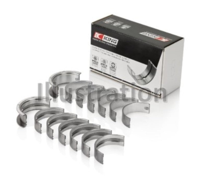 King Engine Bearings BMW M20B20-23-25-27 / M50B25 / M52B20-25-28 (Size 0.5) Main Bearing Set