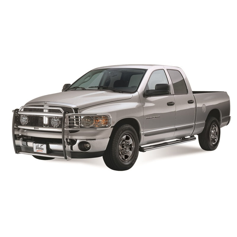 Westin 2002-2008 Dodge Ram Quad Cab 1500 Premier Oval Nerf Step Bar Mount Kit - Black - GTR Auto