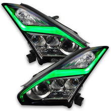 Load image into Gallery viewer, Oracle 1521 Nissan GTR RGB+W (Lightning Bolt) Headlight DRL Upgrade Kit ColorSHIFT 2