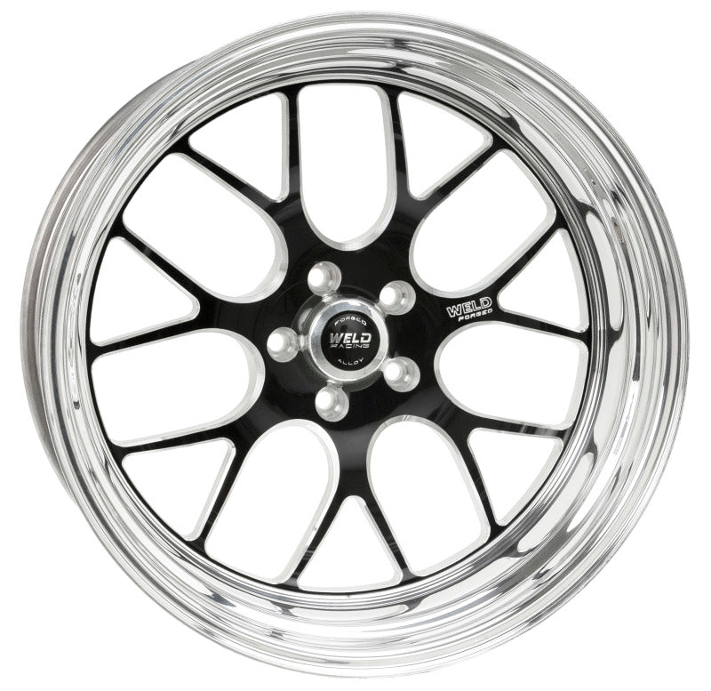 Weld S77 20x10 / 5x4.75 BP / 5.5in. BS Black Wheel (Low Pad) - Non-Beadlock - GTR Auto