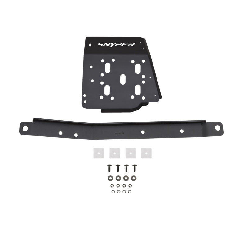 Westin/Snyper 07-17 Jeep Wrangler Transfer Case Skid Plate - Textured Black - GTR Auto