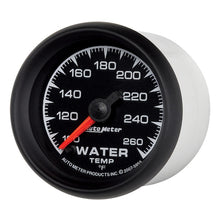Load image into Gallery viewer, Autometer ES 52.4mm 100-260 deg. F Water Temperature Gauge