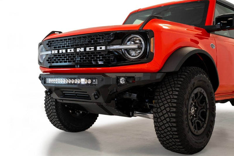 Addictive Desert Designs 2021+ Ford Bronco Stealth Fighter Front Bumper w/ Winch Mount - GTR Auto
