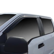 Load image into Gallery viewer, Westin 2015-2018 Ford F-150 SuperCrew Slim Wind Deflector 4pc - Smoke