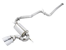 Load image into Gallery viewer, AWE Tuning Ford Focus ST Touring Edition Cat-Back Exhaust - Non-Resonated - Chrome Silver Tips