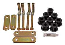 Load image into Gallery viewer, Energy Suspension GM Heavy Duty Shackle Set - Black