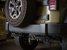 Load image into Gallery viewer, aFe Rebel Series 2.5in 409 SS Axle-Back Exhaust Polished 07-18 Jeep Wrangler (JK) V6-3.6L/3.8L - GTR Auto