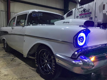 Load image into Gallery viewer, Oracle Pre-Installed Lights 7 IN. Sealed Beam - Blue Halo