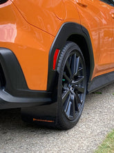 Load image into Gallery viewer, Rally Armor 22-26 Subaru WRX Black UR Mud Flap w/Orange Logo