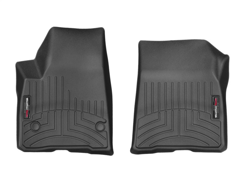 WeatherTech 2017+ GMC Acadia Front FloorLiners - Black - GTR Auto