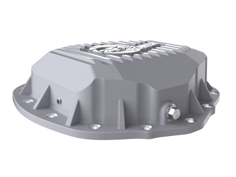 aFe Street Series Rear Differential Cover Raw w/ Machined Fins 20-21 GM Trucks V8-6.6L - GTR Auto