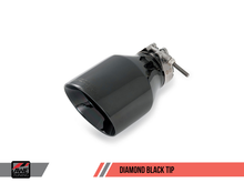 Load image into Gallery viewer, AWE Tuning Mk6 GTI Performance Cat-Back - Diamond Black Round Tips