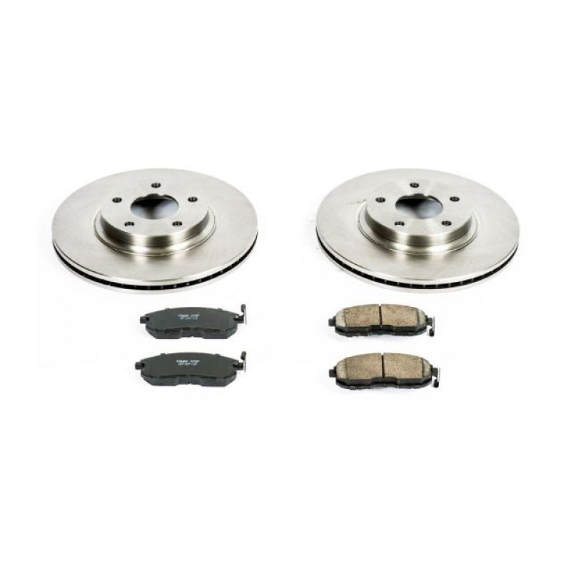 Power Stop 02-04 Infiniti I35 Front Autospecialty Brake Kit KOE2282