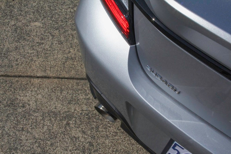 PERRIN 22-26 Subaru BRZ / Toyota GR86 Axle Back Exhaust SS (Single Side Exit w/Helmholtz Chamber) - GTR Auto