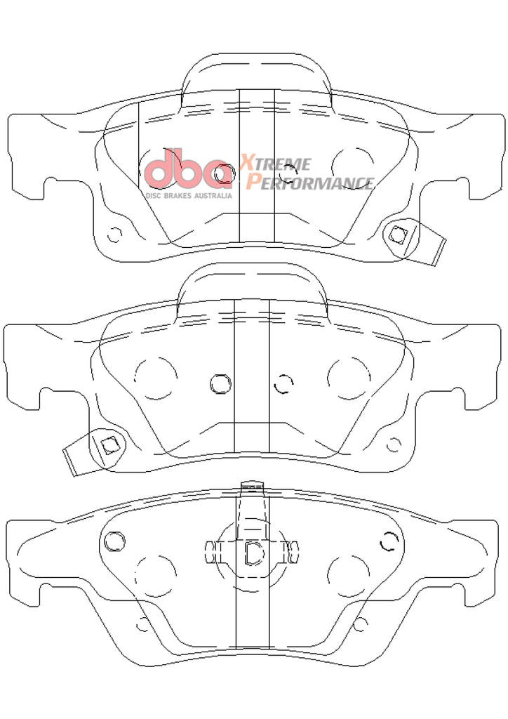 DBA 10-15 Camaro XP650 Front Brake Pads - GTR Auto