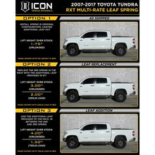 Load image into Gallery viewer, ICON 2007+ Toyota Tundra 1.63-3in Stage 2 3.0 Suspension System - GTR Auto