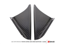 Load image into Gallery viewer, AMS Performance 2020+ Toyota GR Supra Anti-Wind Buffeting Kit - Gloss Carbon - GTR Auto