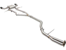 Load image into Gallery viewer, aFe MACHForce XP SS-304 Black Tip 3.0in-2.5in Dia Cat Back Exhaust 11-13 BMW 335i (E90/E92) 3.0L - GTR Auto