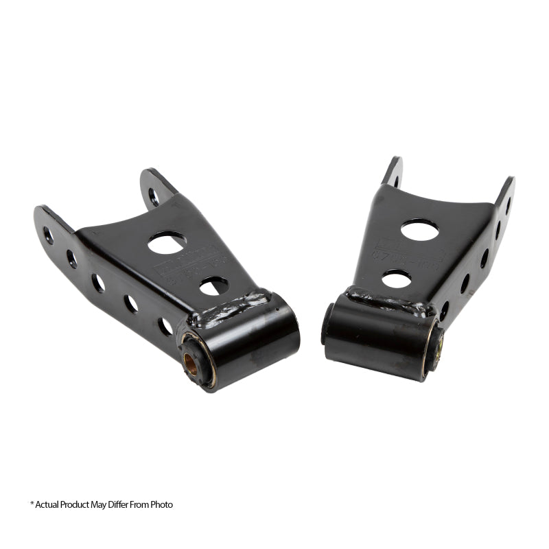 Belltech Shackle kit 2011+ Chevrolet Silverado/Sierra 3/4 Ton Pickup 1in Rear Drop - GTR Auto