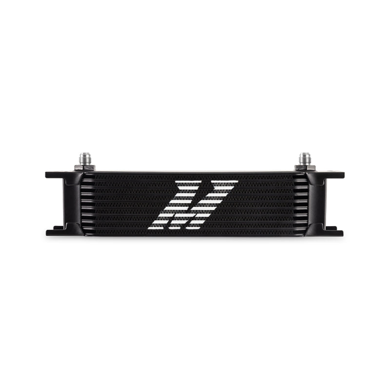 Mishimoto Universal - 6AN 10 Row Oil Cooler - Black - GTR Auto