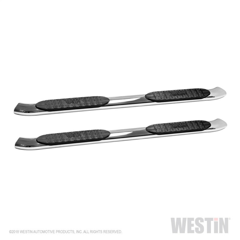 Westin 19-20 Ram 1500 Crew Cab PRO TRAXX 5 Oval Nerf Step Bars - Stainless Steel - GTR Auto