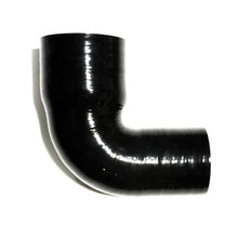 Load image into Gallery viewer, ATP 90 Degree 2in ID to 2.25in ID Transition Silicone Elbow - Blue ATP-SIL-267-BL