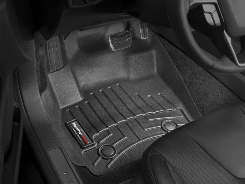 WeatherTech 10+ BMW 5-Series Front FloorLiner - Black - GTR Auto