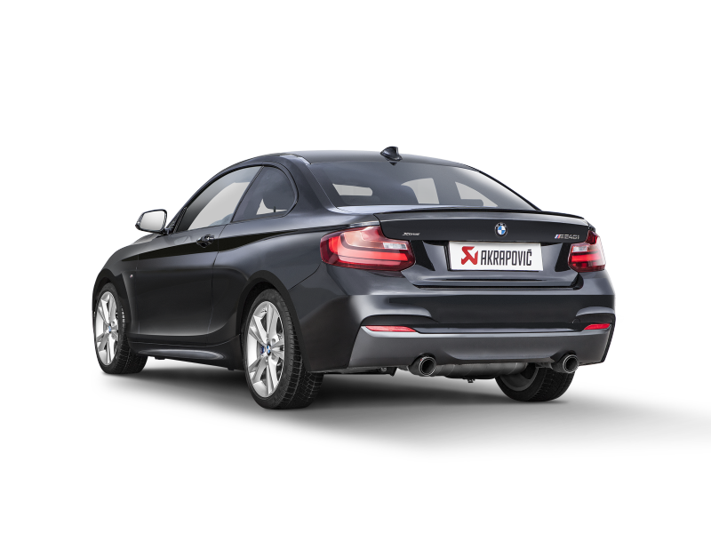 Akrapovic 16-17 BMW M240i (F22 F23) Evolution Line Cat Back (SS) w/ Carbon Tips (Req. Link Pipe) - GTR Auto