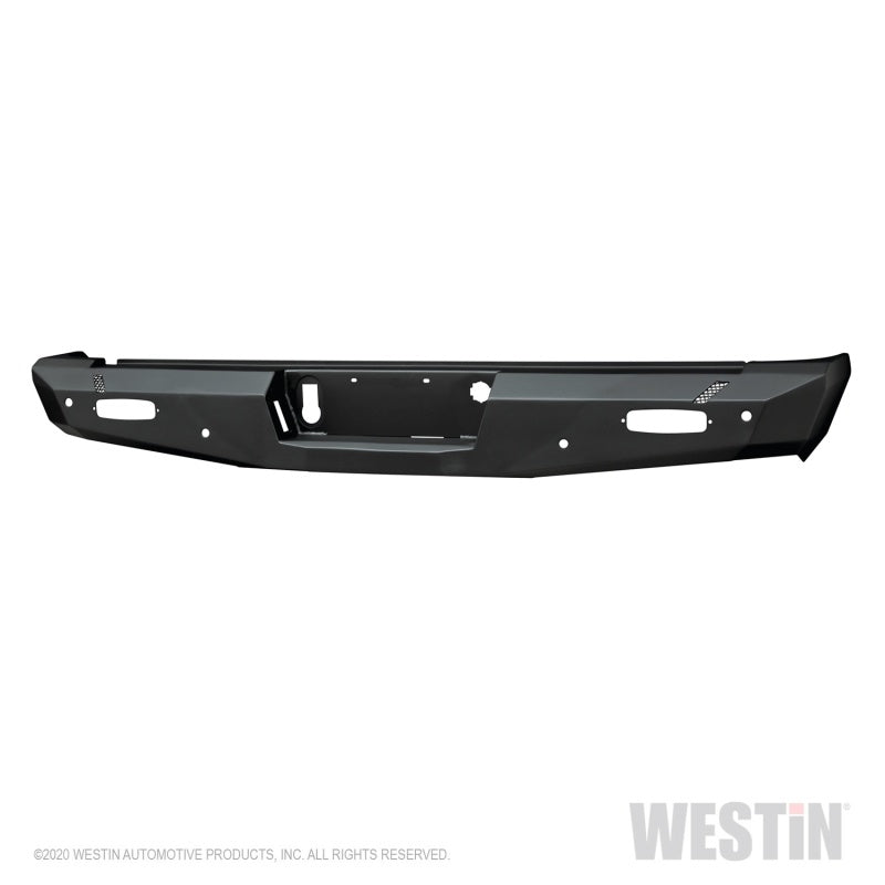 Westin 14-18 Chevy Silverado 1500 Pro-Series Rear Bumper - Textured Black - GTR Auto