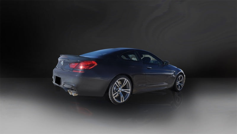 Corsa 2012-2017 BMW M6 F12 / F13 / F06 Polished Sport Axle-Back Exhaust - GTR Auto