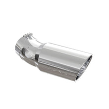 Load image into Gallery viewer, MBRP Universal Tip 6in OD 5in Inlet 15.5in Length 30 Deg Bend Angled Rolled End T304 - GTR Auto