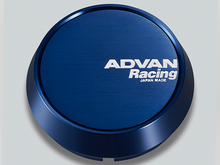 Load image into Gallery viewer, Advan 63mm Middle Center Cap - Blue Anodized