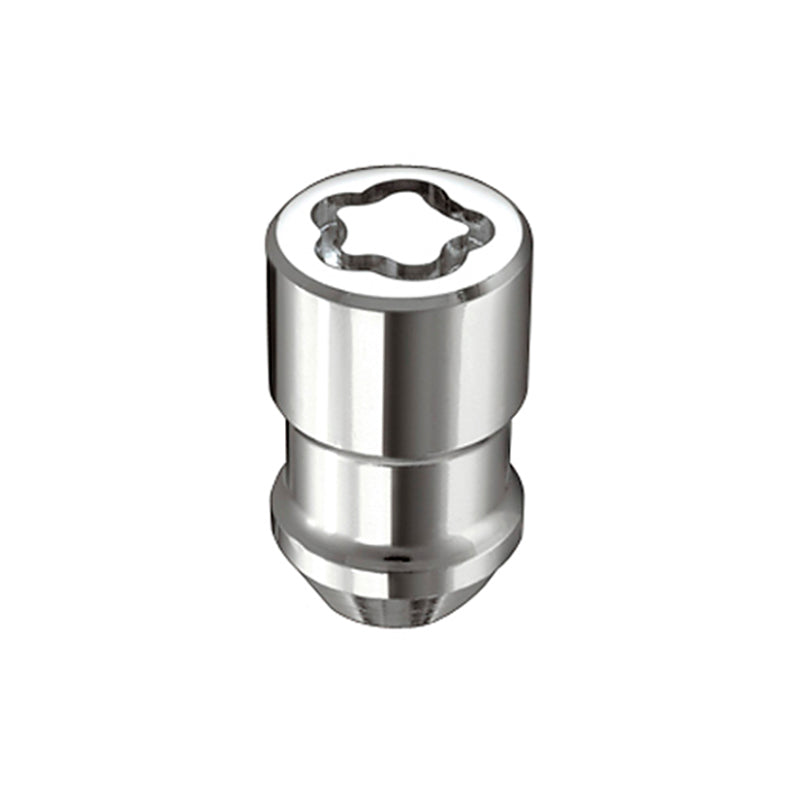 McGard Wheel Lock Nut Set - 5pk. (Cone Seat) 7/16-20 / 3/4 Hex / 1.46in. Length - Chrome - GTR Auto